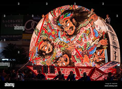 Nebuta festival viewing platform