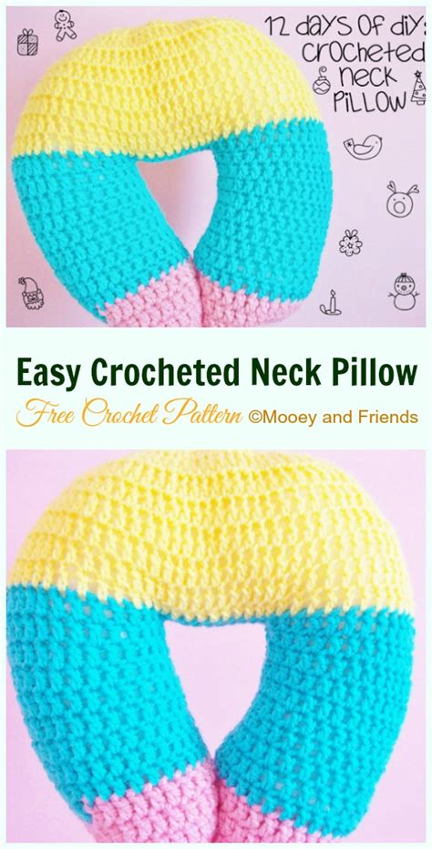 Neck Pillow Crochet Pattern