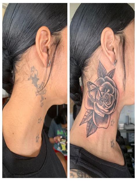 Neck Tattoo Cover Up