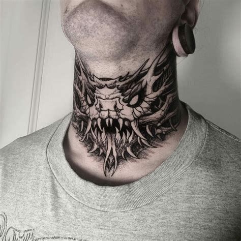 Neck Tattoo Cover Up Ideas