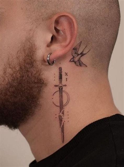 Neck Tattoo For Guys