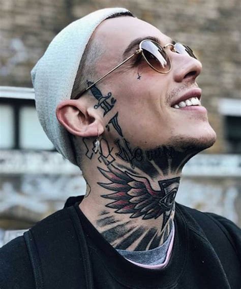 Neck Tattoo For Men