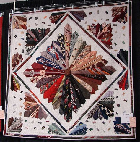 Pin by Phil Gandy on Upcycled Glam from Sparkle Plenty Necktie quilt