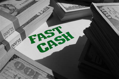 Need Cash Fast Loans
