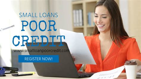 Need Small Loan Bad Credit