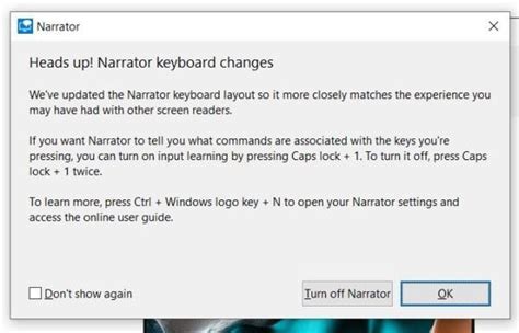 Need for a Replacement for Windows Narrator