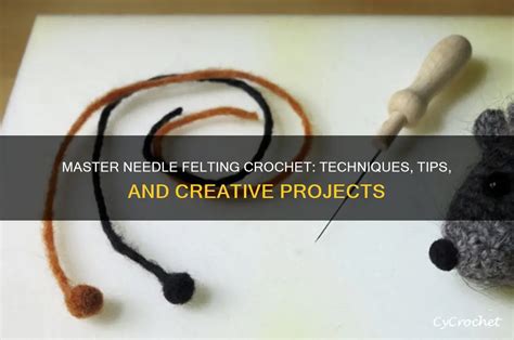 Needle Felt On Crochet