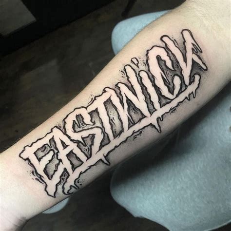 Negative Shading Tattoo