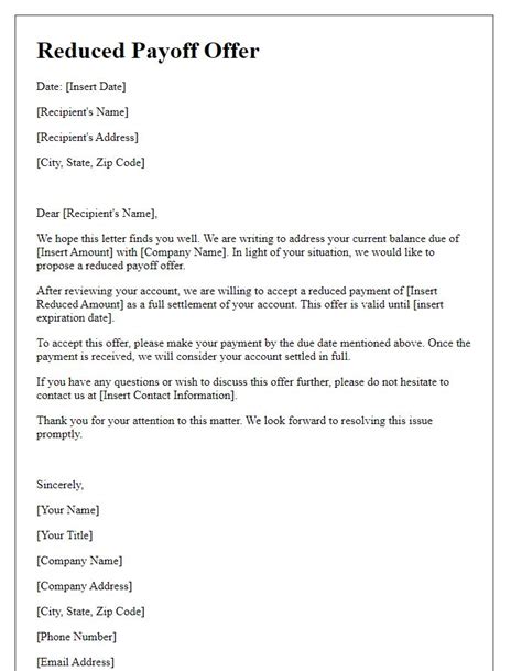 Negotiating a Reduced Payoff