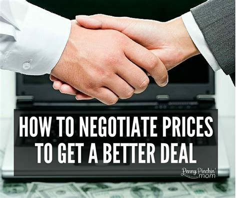 Negotiating the Price: Tips for Getting the Best Deal