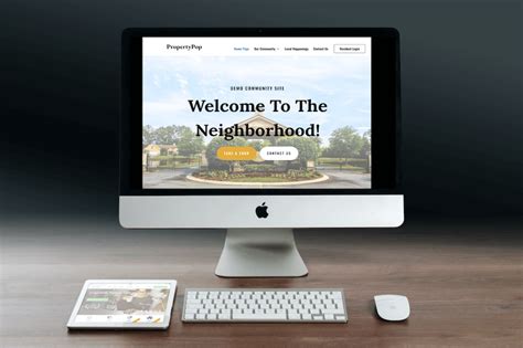 Neighborhood Association Website Templates