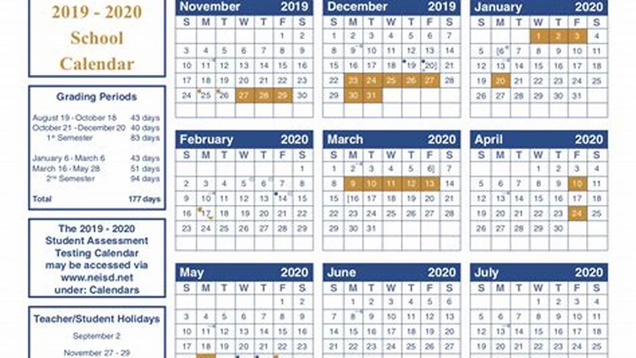 Neisd Calendar Spring Break 2024