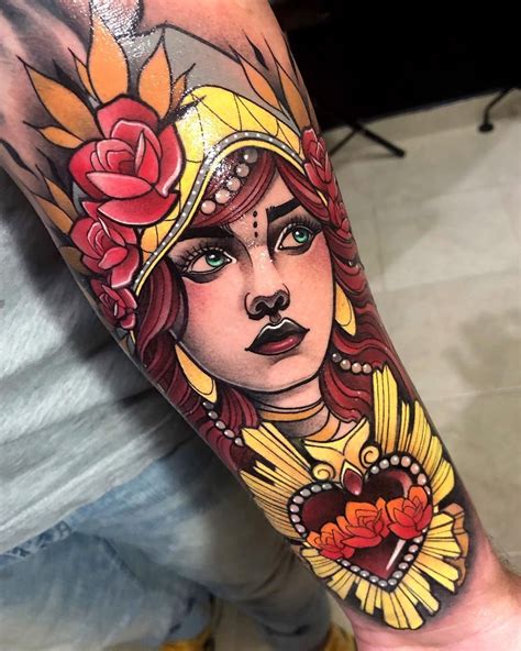 Neo traditional tattoo by Johnny Domus Mesquita