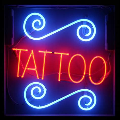Neon Tattoo Sign