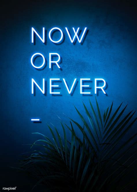 Neon Blue Aesthetic Quotes