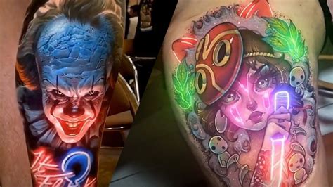 Neon Light Tattoo