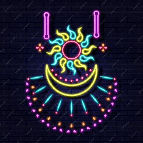 Shining Bright: The Glowing Neon Moon SVG for Your Next Project!