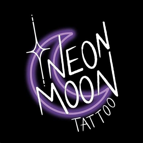 Neon Moon Tattoo