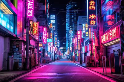 Neon Streets of Tokyo