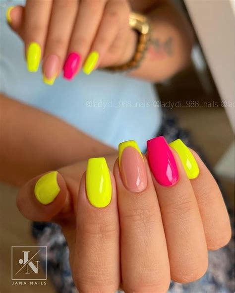 Neon Vibrancy Nails