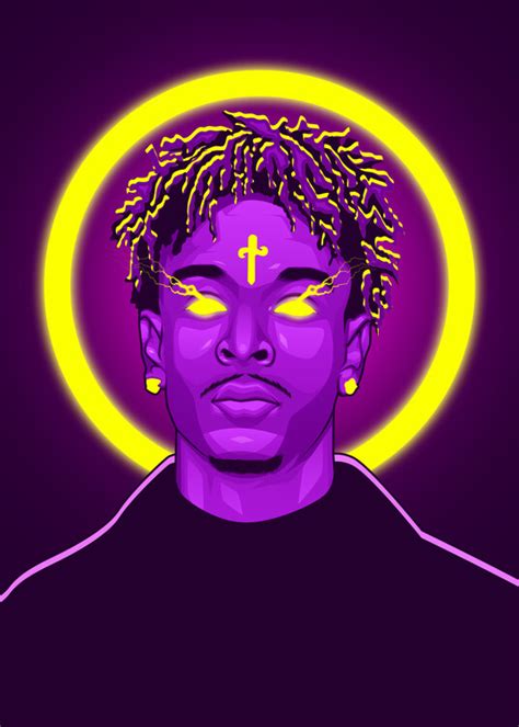 Neon Wallpaper Rapper