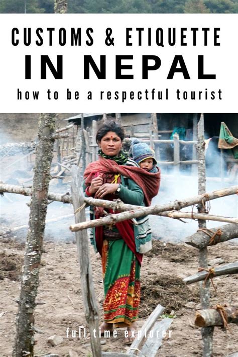 Nepal customs etiquette