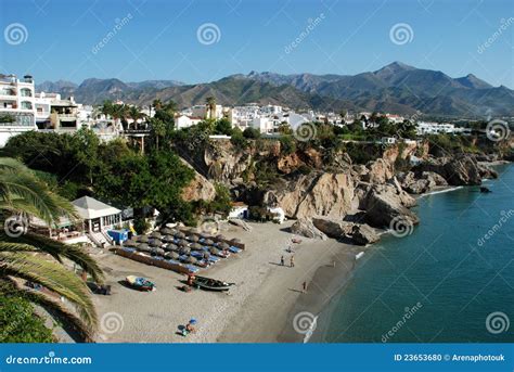 Nerja coastline