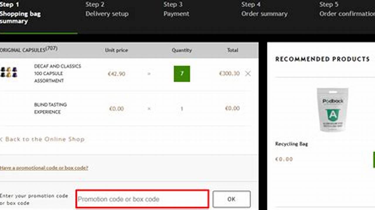 Nespresso Discount Code 2024