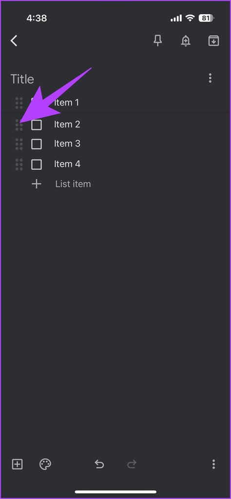 Nested To-do Lists
