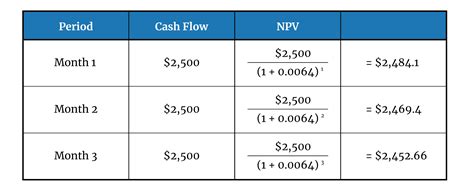 Net Present Value Calculator