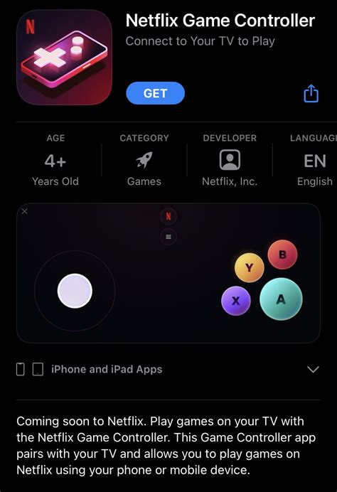 Netflix Game Controller App Introduced
