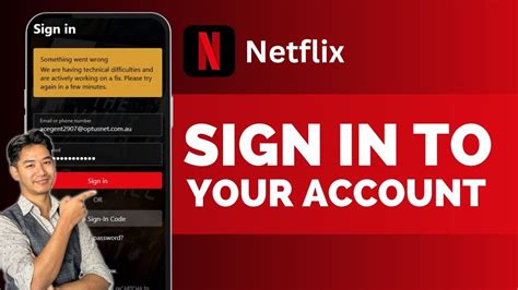 Netflix Sign In Your Account