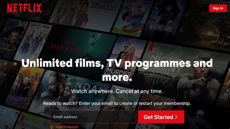Netflix Sign up