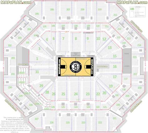 Nets Arena Seating Chart