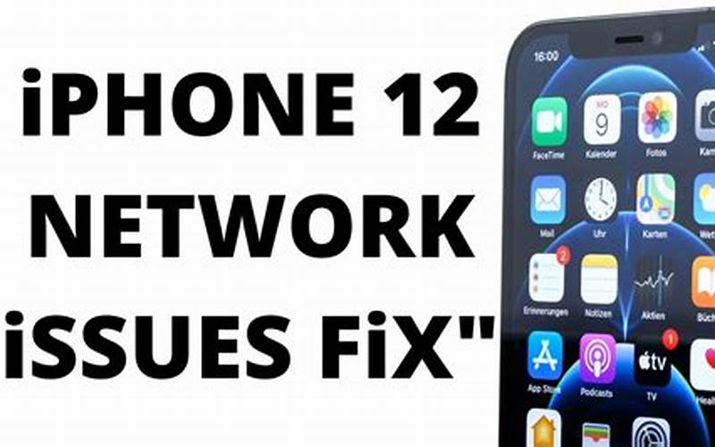Network Issues With Iphone