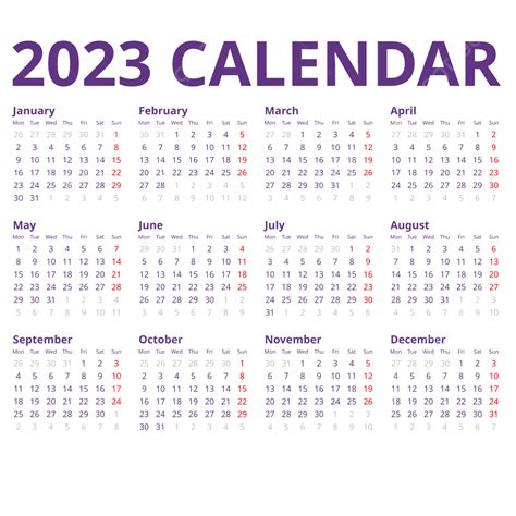 Calendar2023