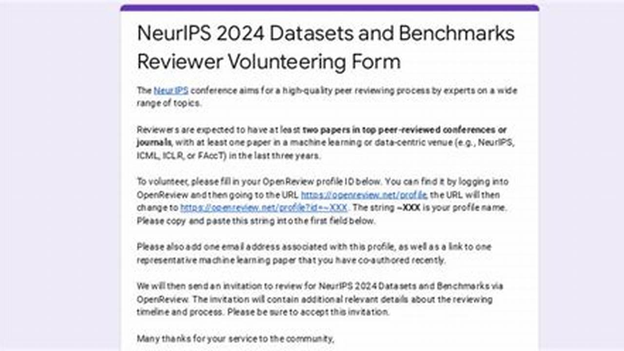 Neurips 2024 Datasets And Benchmarks Tracker