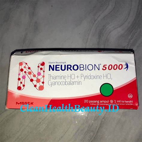 Neurobion 5000 injeksi IM atau IV