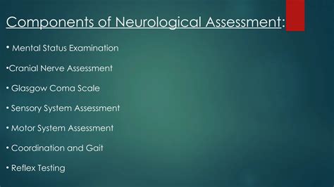 Neurological Assessment Basics