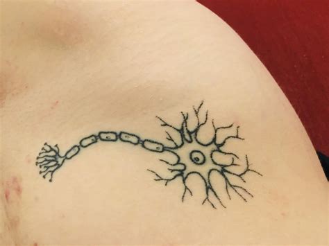 40 Neuron Tattoo Designs For Men Nerve Cell Ink Ideas