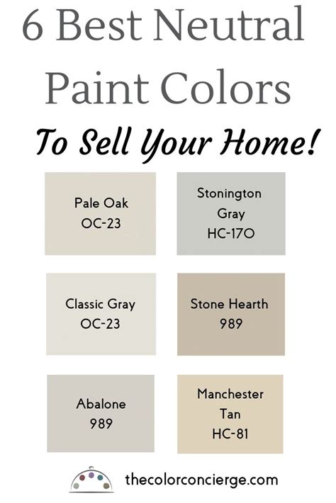 Neutral Paint Colors Selling House