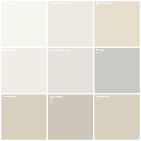 Neutral Paint Colours Bq
