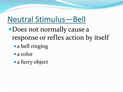 Neutral Stimulus Definition Psychology
