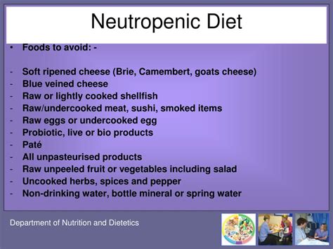 Neutropenic Diet Pdf