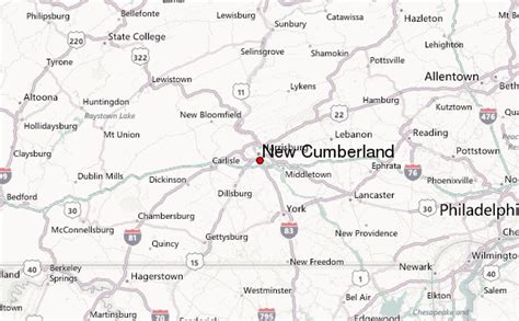 New Cumberland Pa Map