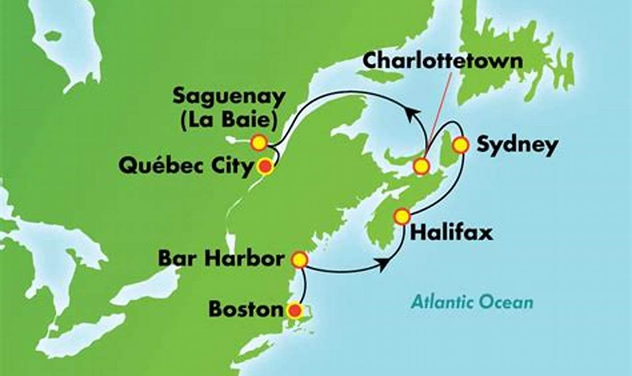 New England Canada Cruises 2024 Ports Of Call
