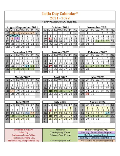 Gadsden Elementary School District 32 Calendar 20212022