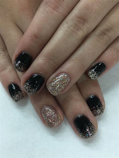 New Years Eve Nails Glitter Classy