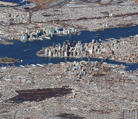 New York City Satellite View