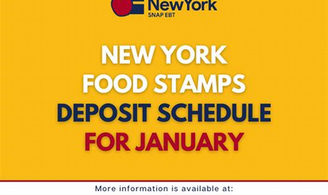 New York Ebt Deposit Schedule 2024
